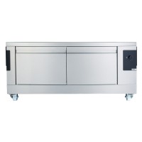 Moretti Forni Podstawa pod piec do pizzy z komorą rozrostu na kołach 800 mm MFS100M, MFS100D, MFS100T
