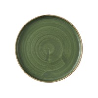 Churchill Stonecast Sorrel Green Talerz płytki z rantem ⌀260 mm