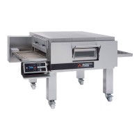 Moretti Forni Piec do pizzy przelotowy/tunelowy 1-komorowy z podstawą 5x32 cm | SerieT