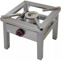 Egaz Taboret gazowy 1-palnikowy 500x500x350 mm 6,5 kW 