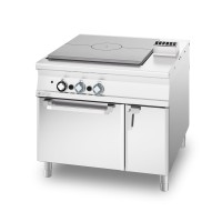 RM Kuchnia żeliwna gazowa z szafką 12 kW - obustronne sterowanie | TP-1110 G