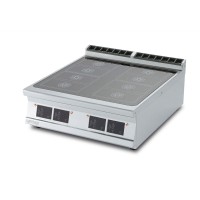 RM Kuchnia indukcyjna 8-polowa elektryczna nastawna 400 V - sterowanie elektroniczne | TPIT - 98 ETD