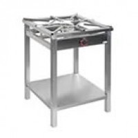 Egaz Taboret gazowy wysoki z półką 600x600x850 mm TGO-110.II