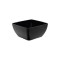 Fine Dine Miska kwadratowa z melaminy czarna 190x190x90 mm 1,9 l