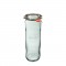 Weck Słoik cylindryczny z pokrywką, uszczelką i zapinkami 600 ml - 6 szt.