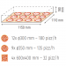 Moretti Forni Piec do pizzy 3-komorowy Amalfi D z okapem i bazą 3x9x35 cm | SerieP