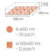 Moretti Forni Piec do pizzy 2-komorowy ze sterowaniem elektronicznym 2x9x30 cm | iDeck