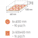 Moretti Forni Piec do pizzy 2-komorowy ze sterowaniem elektronicznym 2x6x30 cm | iDeck