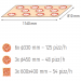Moretti Forni Piec do pizzy gazowy przelotowy/tunelowy 2-komorowy z podstawą 2x6x33 cm | SerieT