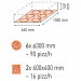 Moretti Forni Piec do pizzy 1-komorowy ze sterowaniem manualnym 6x30 cm | iDeck