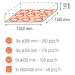 Moretti Forni Piec do pizzy3-komorowy z okapem i bazą 3x10x35 cm | SerieS