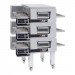 Moretti Forni Piec do pizzy przelotowy/tunelowy 3-komorowy z podstawą 3x3x33 cm | SerieT