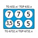 Egaz Kuchnia gazowa 6-palnikowa 32,5 kW + płomień pilotujący z piekarnikiem elektrycznym 5,1 kW 1300x900x850 mm TGP-632/PKE-3